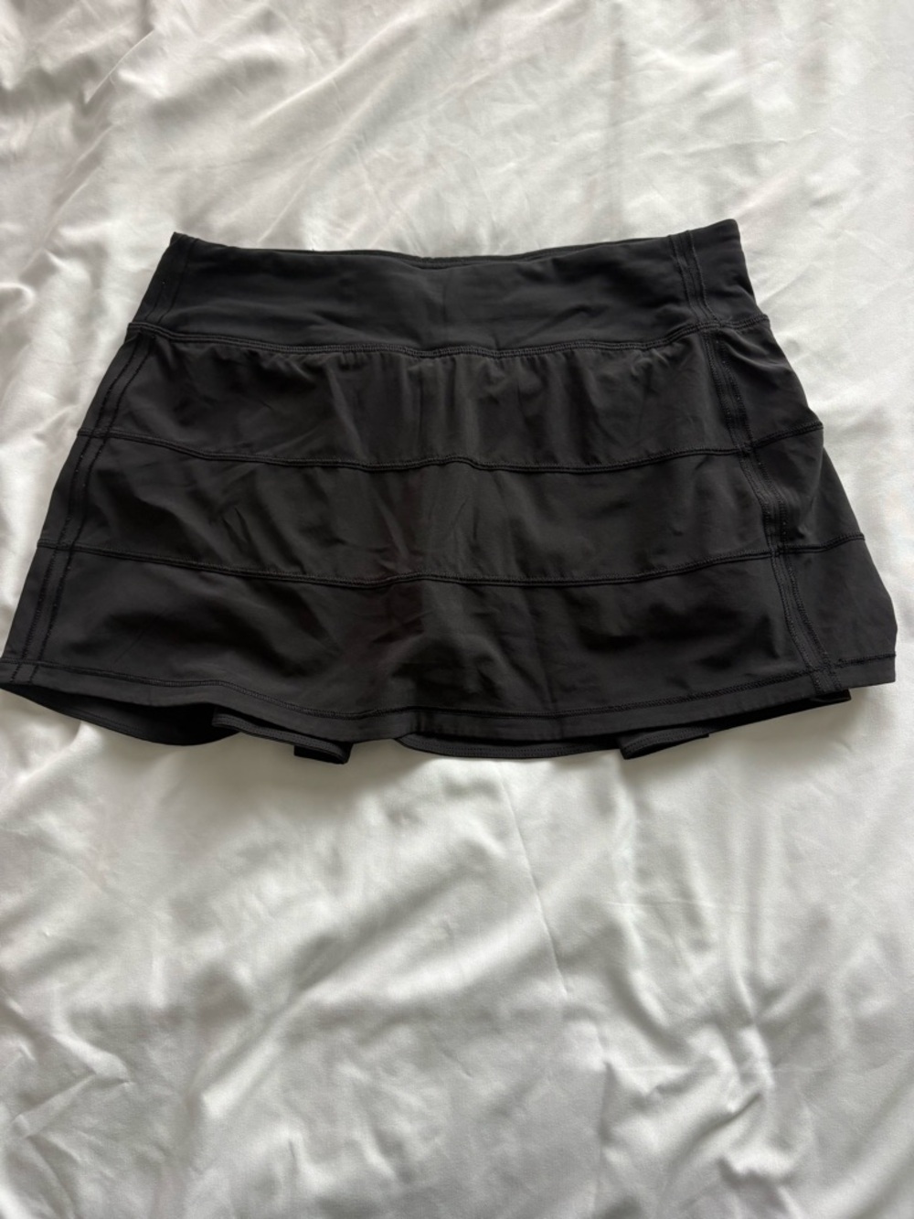 lululemon athletica Black Pace Rival Skirt